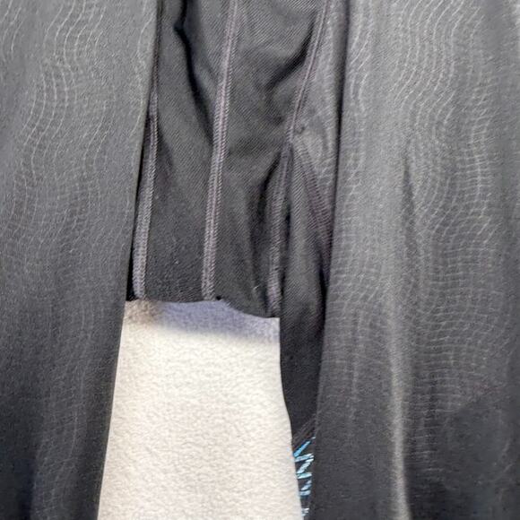 Nike Pro Compression Tights Mens Large Black Blue Athletic Training Workout READ - Picture 3 of 10